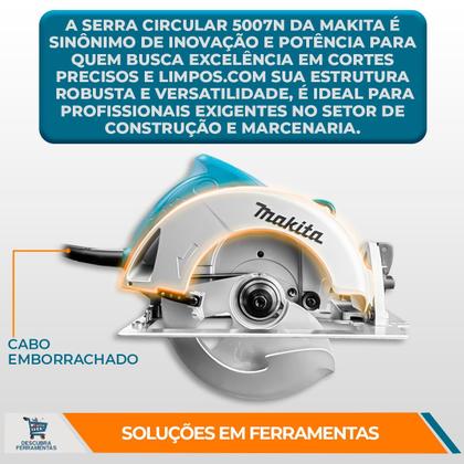 Imagem de Serra Circular Makita 5007N 1800W 185mm 5800RPM