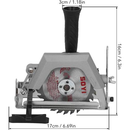 Imagem de Serra Com Adaptador De Mesa Para Conversão Maquina de Corte