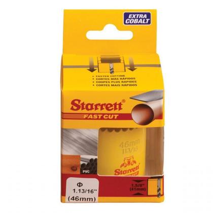 Imagem de Serra Copo Bi-Metal 1.13/16" 46mm - FCH1136-G - STARRETT