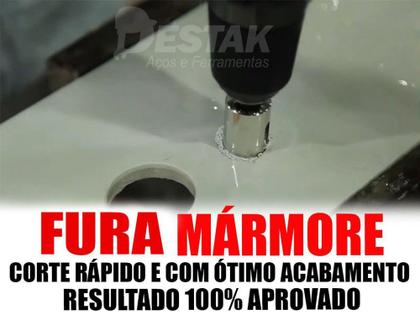 Imagem de Serra Copo Broca Diamantada Para Cerâmica E Vidro 16mm Fertak