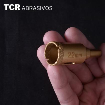 Imagem de SERRA COPO DIAMANTADA PARA CERAMICA/PORCELANATO 22mm - HELICOIDAL