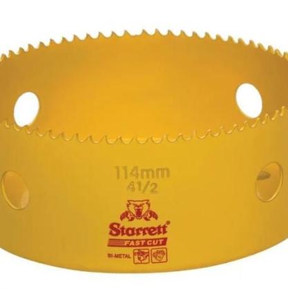Imagem de Serra Copo FAST CUT BI-METAL 4.1/2 - 114mm - STARRETT