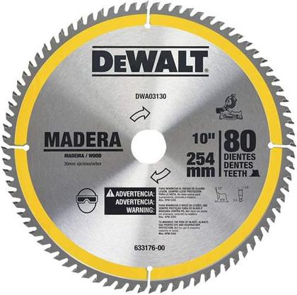 Imagem de Serra Esquadria 10 1600w Dewalt Dw714 Disco Extra 80 Dentes