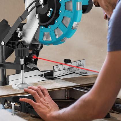 Imagem de Serra Esquadria Philco 8" Guia Laser/led 1500W 110V