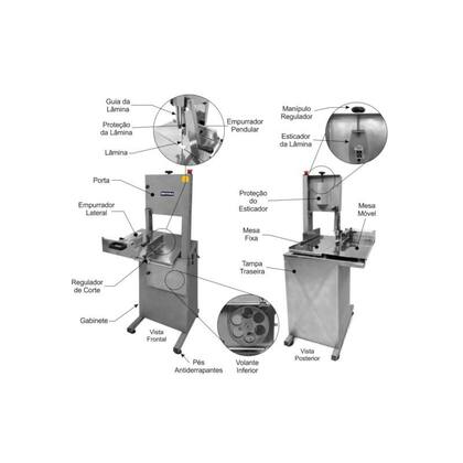 Imagem de Serra Fita 2,18 M Inox Média - Metvisa - SFMI