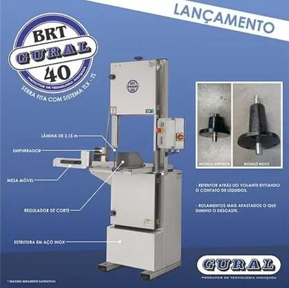 Imagem de Serra Fita 3,15 BRT 40 Gural 1,5 Cv Inox 220V Monofásico