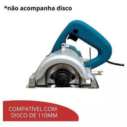 Imagem de Serra Marmore 110v Sem Disco 1300w Madeira Piso Ferro Tijolo Importway IWSMS110