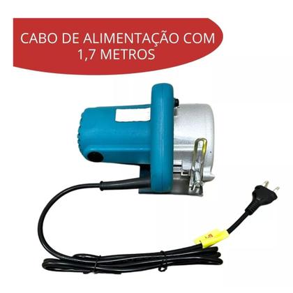Imagem de Serra Marmore 110v Sem Disco 1300w Madeira Piso Ferro Tijolo Importway IWSMS110