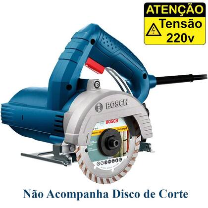 Imagem de Serra Mármore Bosch GDC-150 TITAN 1500W Corte a Seco S/ Disco - 220v - 0 601 548 6E0