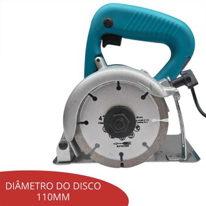 Imagem de Serra Mármore Circular 1200w 12000rpm EVSMS110 EVALD