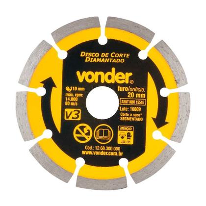 Imagem de Serra mármore smv1300 c/disco s/ kit refrige. 220v vonder