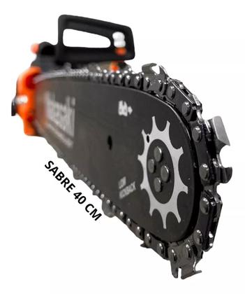 Imagem de Serra Moto serra Eletrica 1600w Profissional + soquete 40 pçs
