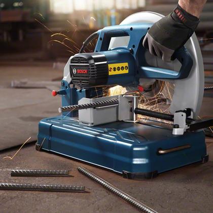 Imagem de Serra policorte Bosch GCO 14-24 2400W com 5 Discos