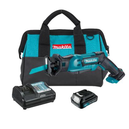 Imagem de Serra Sabre Makita Bateria 12v Jr103DZ + Carregador + Bolsa