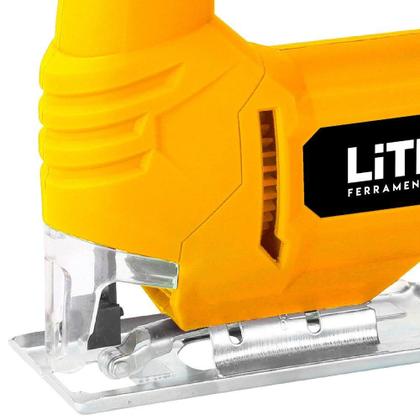 Imagem de Serra Tico Tico 110V 60Hz Potência 400W 2800gpm Lâmina Corte Madeira Alumínio Aço Lith