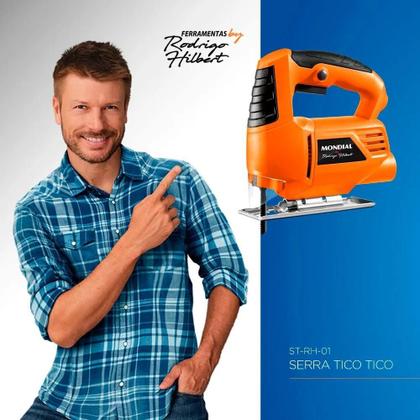 Imagem de Serra Tico Tico 450W Corte 60Mm C/2 Lâminas St-Rh-01 Mondial
