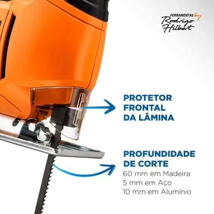 Imagem de Serra Tico Tico 450W Corte 60Mm C/2 Lâminas St-Rh-01 Mondial
