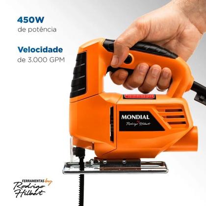 Imagem de Serra Tico Tico 450W Corte 60Mm C/2 Lâminas St-Rh-01 Mondial