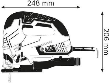 Imagem de Serra Tico-Tico Bosch Gst 90 Be 127V Com Maleta E 1 Lâmina