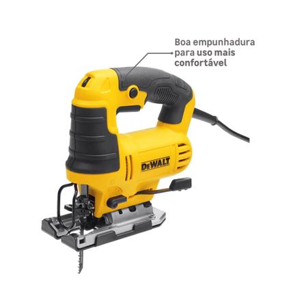 Imagem de Serra Tico-Tico com Ação Pendular 650W DWE300-B2  Corte Preciso e Versátil em Diversos Materiais