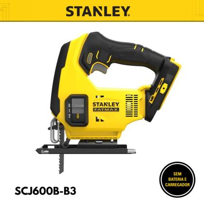 Imagem de Serra Tico-Tico Stanley 20V SCJ600B-B3 V20 c/ Troca Rápida e Sapata Aço