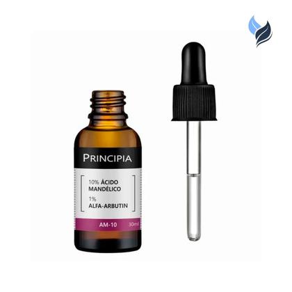 Imagem de Sérum 10% Ácido Mandélico + Alfa-arbutin Principia Skincare AM-10 com 30ml - PRINCIPIA
