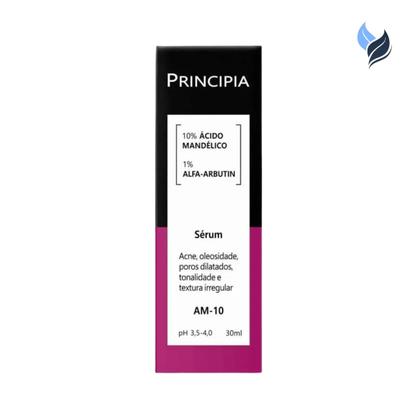 Imagem de Sérum 10% Ácido Mandélico + Alfa-arbutin Principia Skincare AM-10 com 30ml - PRINCIPIA