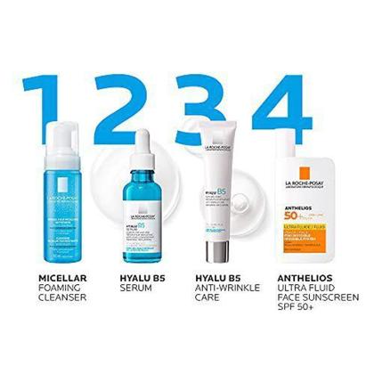 Imagem de Serum Ácido Hialurônico para Rosto Anti-envelhecimento com Vitamina B5 La Roche-Posay Hyalu - 30ml