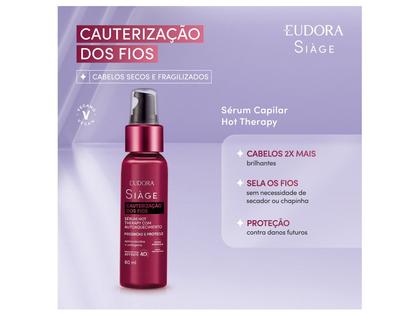 Imagem de Sérum Capilar Siàge Hot Therapy Cauterização dos Fios 60ml - Eudora
