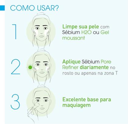 Imagem de Sérum Corretor de Poros Facial Bioderma Sébium Pore Refiner 30ml