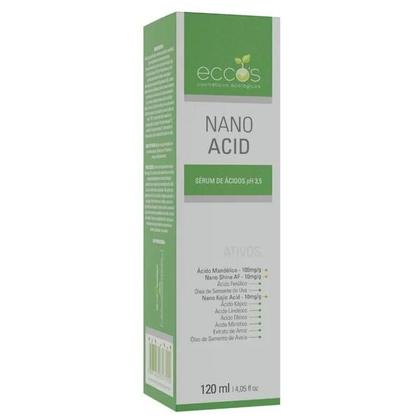 Imagem de Sérum de Ácidos pH 3,5 120ml Eccos Nano Acid