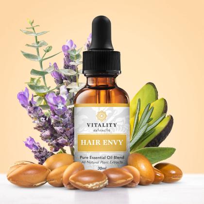 Imagem de Sérum de Crescimento Capilar Vitality Extracts Hair Envy - Com 15 Extratos Vegetais