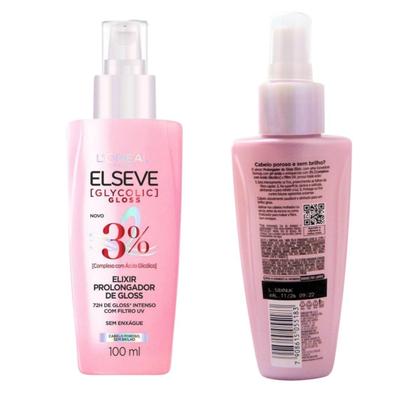 Imagem de Sérum Elixir Prolongador De Gloss Loréal Elseve Glycolic 100ml