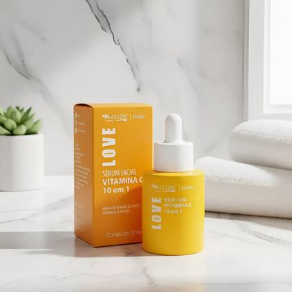 Imagem de Sérum Facial 10 Em 1 Vitamina C Max Love - 30ml Todo Tipo De Pele Dia/noite