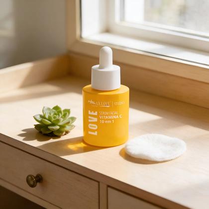 Imagem de Sérum Facial 10 Em 1 Vitamina C Max Love - 30ml Todo Tipo De Pele Dia/noite