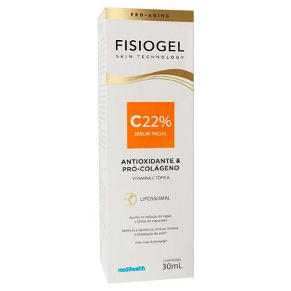 Imagem de Sérum Facial Antioxidante Fisiogel - C22%