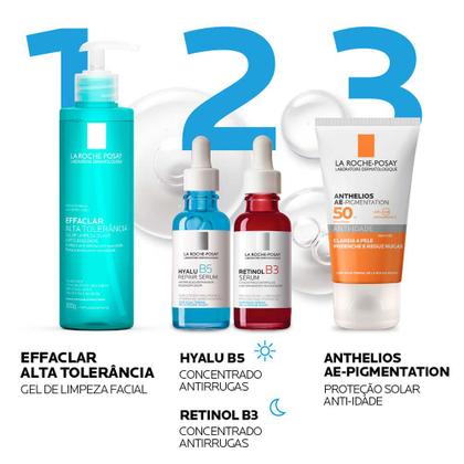 Imagem de Sérum Facial Antirrugas com Vitamina B3 e Retinol Puro La Roche-Posay Retinol B3