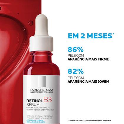 Imagem de Sérum Facial Antirrugas com Vitamina B3 e Retinol Puro La Roche-Posay Retinol B3