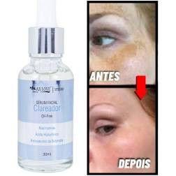 Imagem de Sérum Facial Clareador Com Ácido Hialurônico Sem Óleo 30ML - Max Love