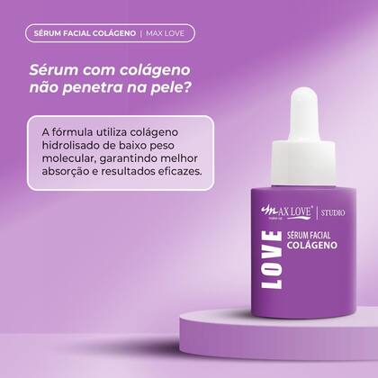 Imagem de Sérum Facial Colágeno - Max Love