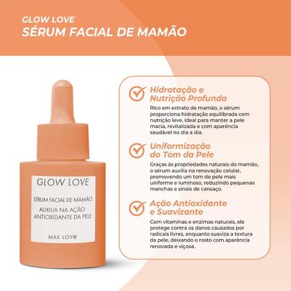 Imagem de Sérum Facial de Mamão Glow Love - MAX LOVE