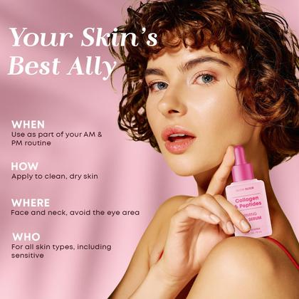 Imagem de Sérum facial Glow Elixir Colágeno e Peptídeos 50mL Antienvelhecimento