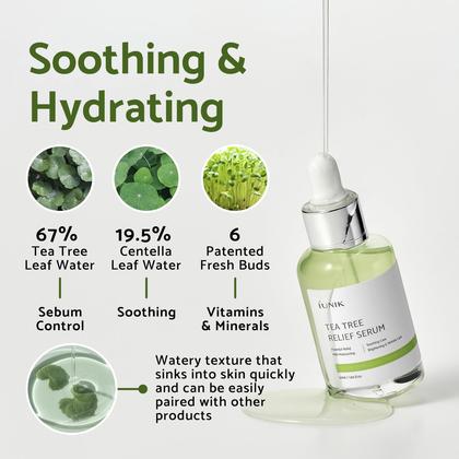 Imagem de Sérum Facial IUNIK Tea Tree 67% - Com Centella Asiática 19%
