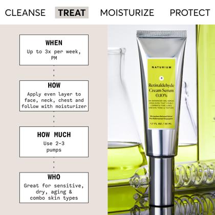 Imagem de Sérum Facial Naturium com Retinaldeído 0,10% - Antienvelhecimento 50ml