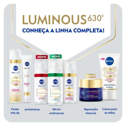 Imagem de Sérum Facial Nivea Cellular Luminous 630 Antimarcas Anti-idade 30ml