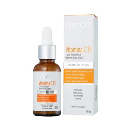 Imagem de Sérum Facial Para Face E Olhos Vitamina C15 Payot 30Ml