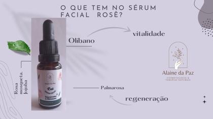 Imagem de sérum facial rosê