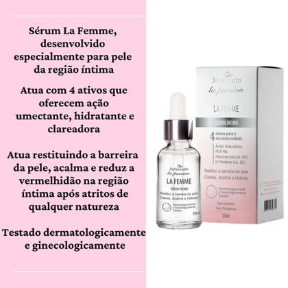 Imagem de Sérum Hidratante Clareador Íntimo Com Ácido Hialurônico 30Ml