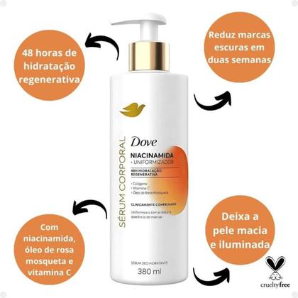 Imagem de Sérum Hidratante Corporal Dove Niacinamida + Uniformizador 380ml