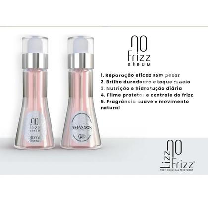 Imagem de Sérum Lizz No Frizz Brilho Intenso Controle de Frizz 30ml